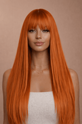 MONTANA - Auburn - Fringe Wig - Milk & Honey Wigs