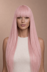 MONTANA - Pink - Fringe Wig - Milk & Honey Wigs