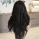 MONTE Dark Brown Lace Front Wig - Milk & Honey Wigs