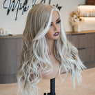 MONTE Frosted Blonde Lace Front Wig - Milk & Honey Wigs