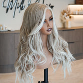 MONTE Frosted Blonde Lace Front Wig - Milk & Honey Wigs