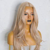 NATALIA Beach Blonde Lace Front Wig - Milk & Honey Wigs