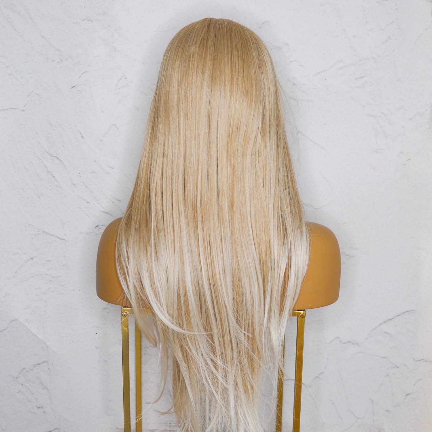 NATALIA Frosted Blonde Lace Front Wig - Milk &amp; Honey Wigs