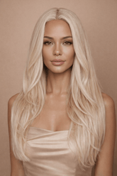 NATALIA - Frosted Blonde - Lace Front Wig - Milk & Honey Wigs