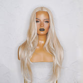 NATALIA Frosted Blonde Lace Front Wig - Milk & Honey Wigs