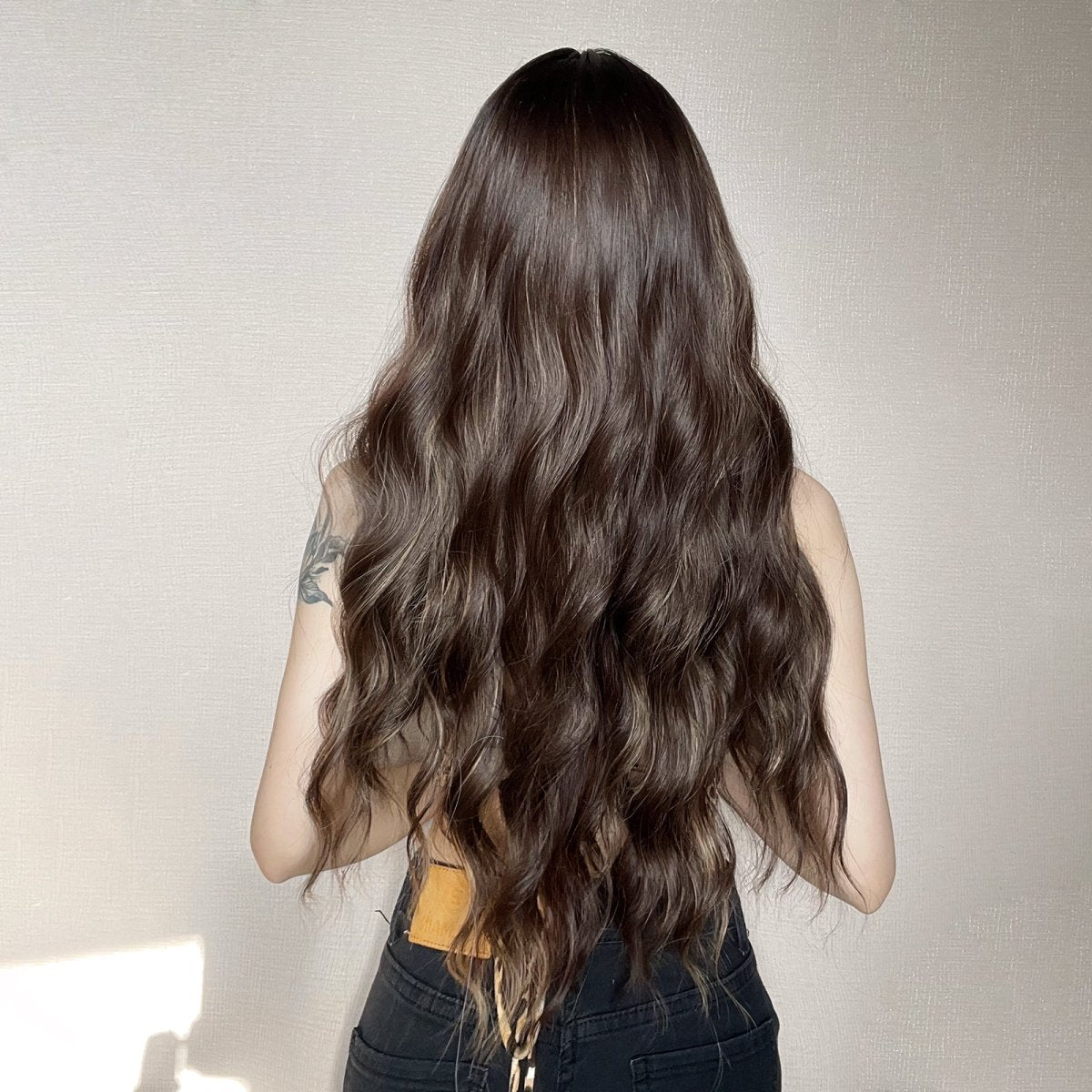 Natural Black Wavy Wig - MARKETPLACE - Milk &amp; Honey Wigs