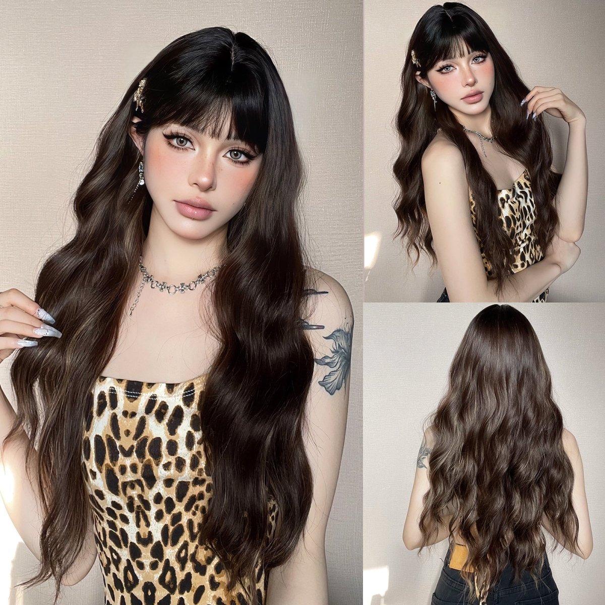 Natural Black Wavy Wig - MARKETPLACE - Milk &amp; Honey Wigs