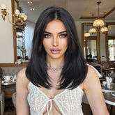 Natural Black Wig with Layers - MARKETPLACE - Milk & Honey Wigs