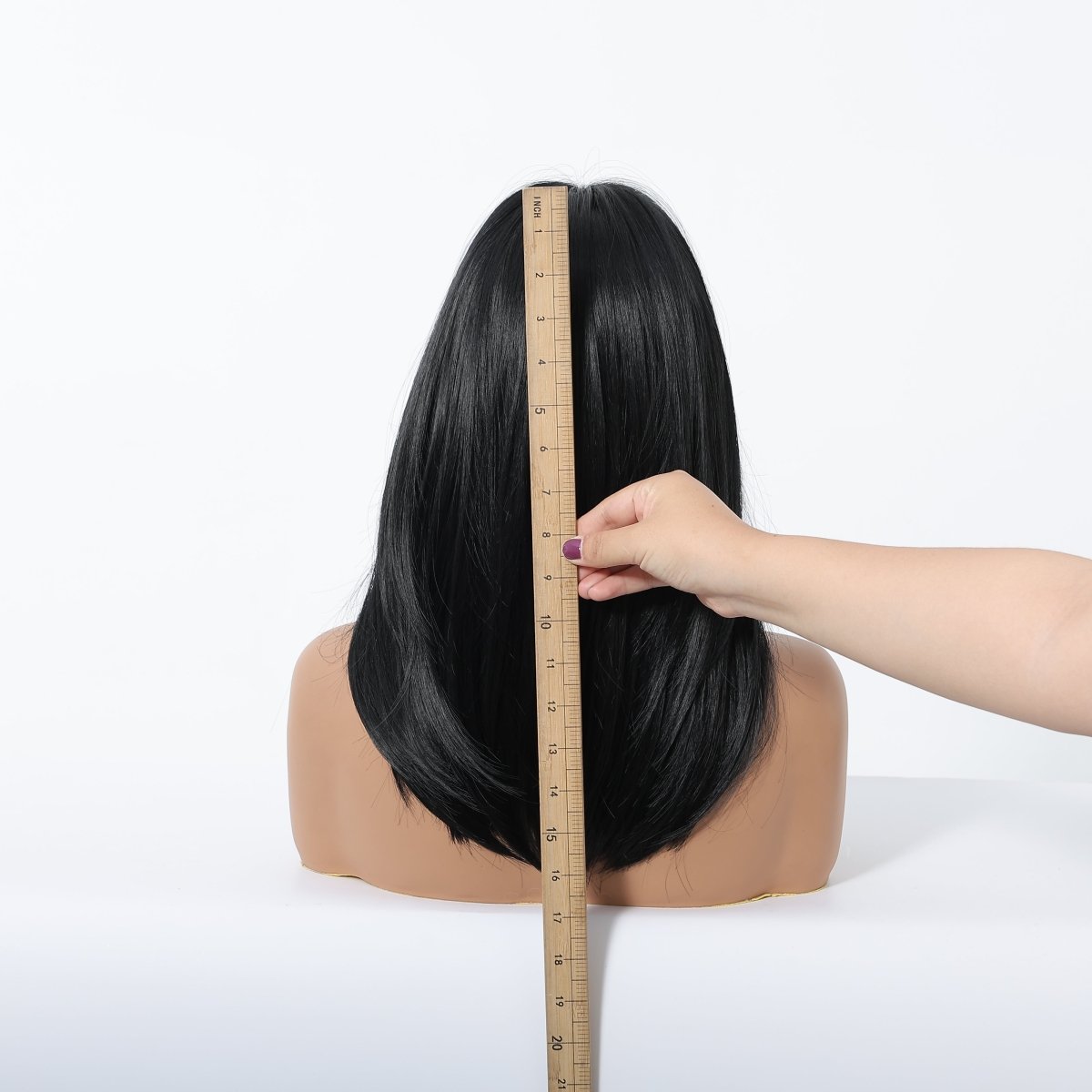 Natural Black Wig with Layers - MARKETPLACE - Milk &amp; Honey Wigs