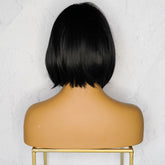 NELLY Brown Fringe Wig - Milk & Honey Wigs