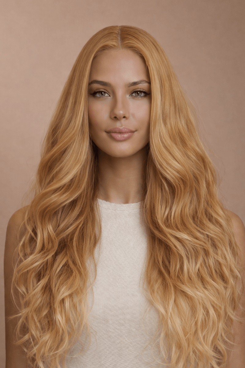 NIKKI - Caramel - Lace Front Wig - Milk &amp; Honey Wigs