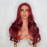 NOVA Red Burgunday 13x6 Lace Front Wig - Milk & Honey Wigs