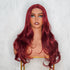 NOVA Red Burgunday 13x6 Lace Front Wig - Milk & Honey Wigs