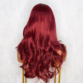 NOVA Red Burgunday 13x6 Lace Front Wig - Milk & Honey Wigs