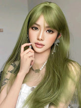 Olive Green Long Wig - MARKETPLACE - Milk & Honey Wigs