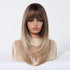 Ombre Brown Fringe Wig - MARKETPLACE - Milk & Honey Wigs