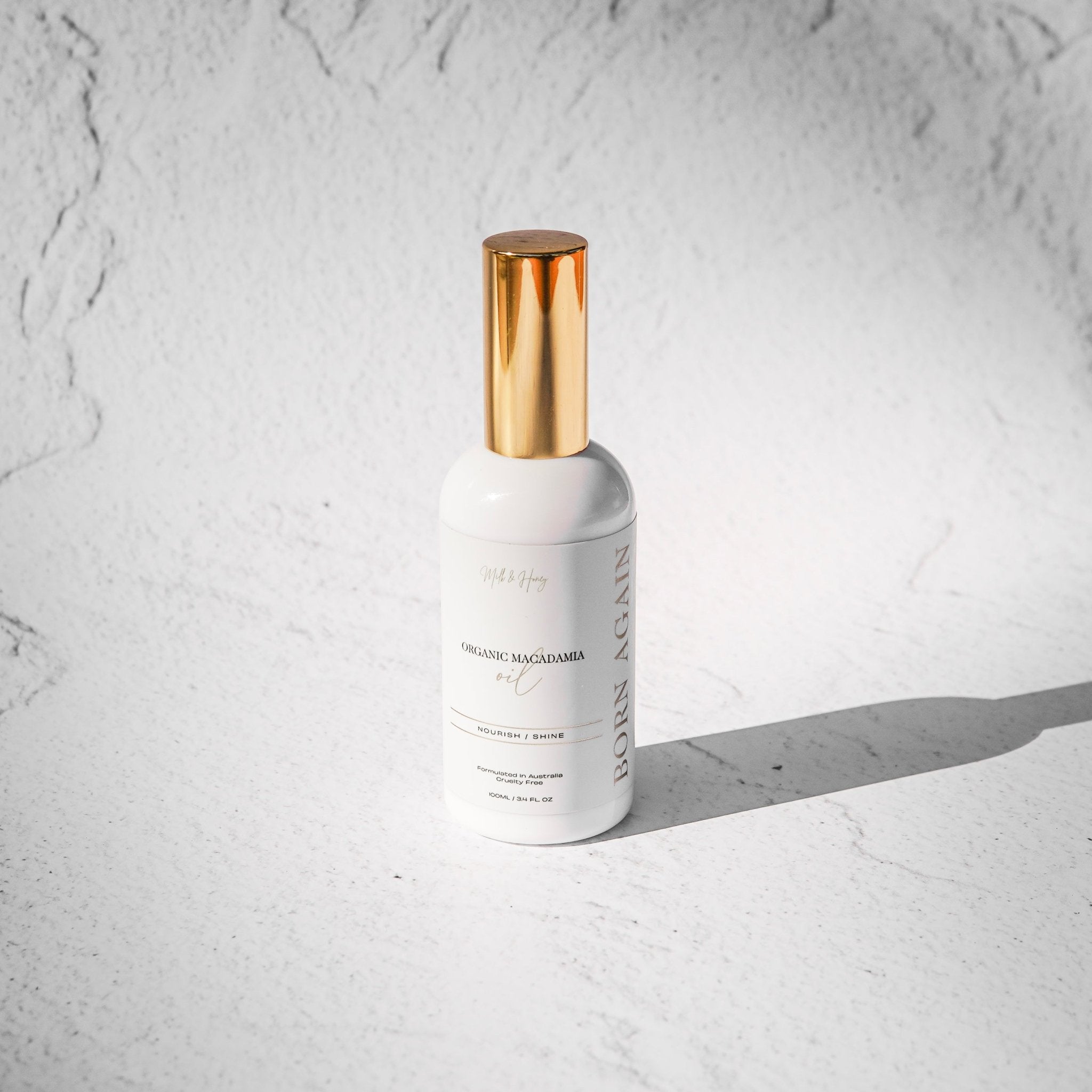 ORGANIC MACADAMIA OIL - Born Again Wig Haircare 100ML - Milk &amp; Honey Wigs