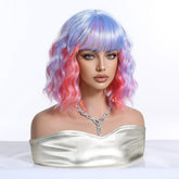 Pastel Rainbow Bob with Fringe Wig - MARKETPLACE - Milk & Honey Wigs