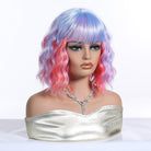 Pastel Rainbow Bob with Fringe Wig - MARKETPLACE - Milk & Honey Wigs