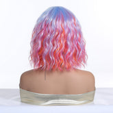 Pastel Rainbow Bob with Fringe Wig - MARKETPLACE - Milk & Honey Wigs