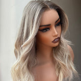 PAYTON Lived In Blonde Human Hair Lace Front Wig ** READY TO SHIP ** - Milk & Honey Wigs