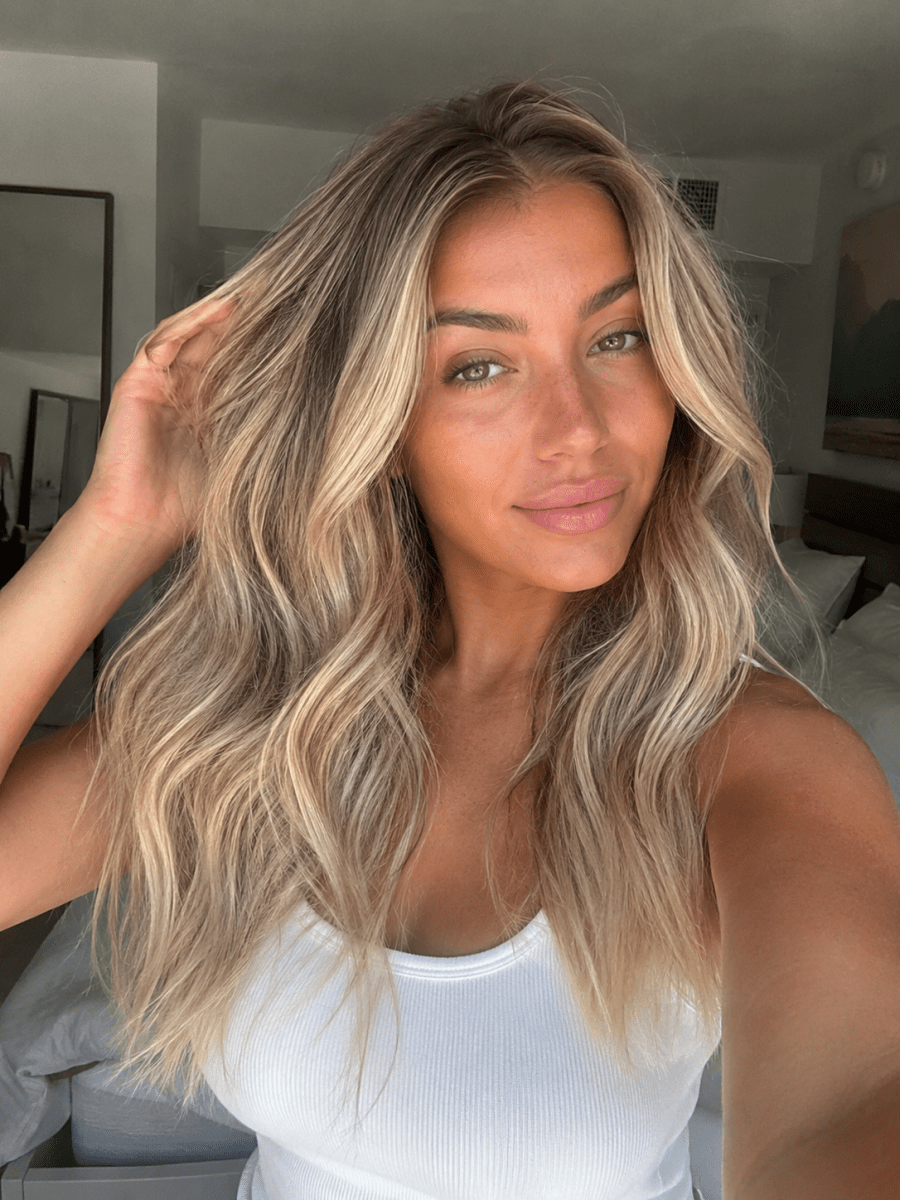 PAYTON - Lived In Blonde - Human Hair Wig - Milk &amp; Honey Wigs