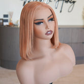 PEACH - Seamless - Human Hair Wig - Milk & Honey Wigs