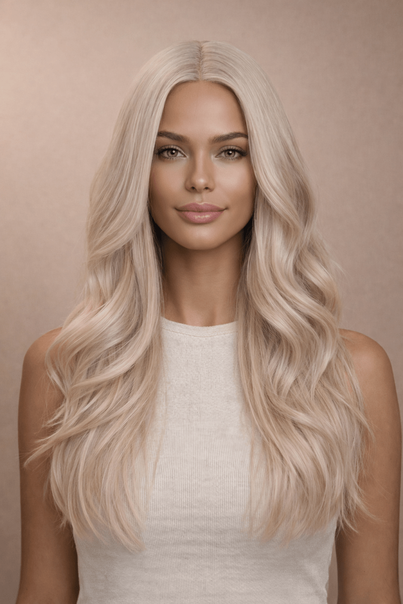 PEARL - Blonde - Lace Front Wig - Milk &amp; Honey Wigs