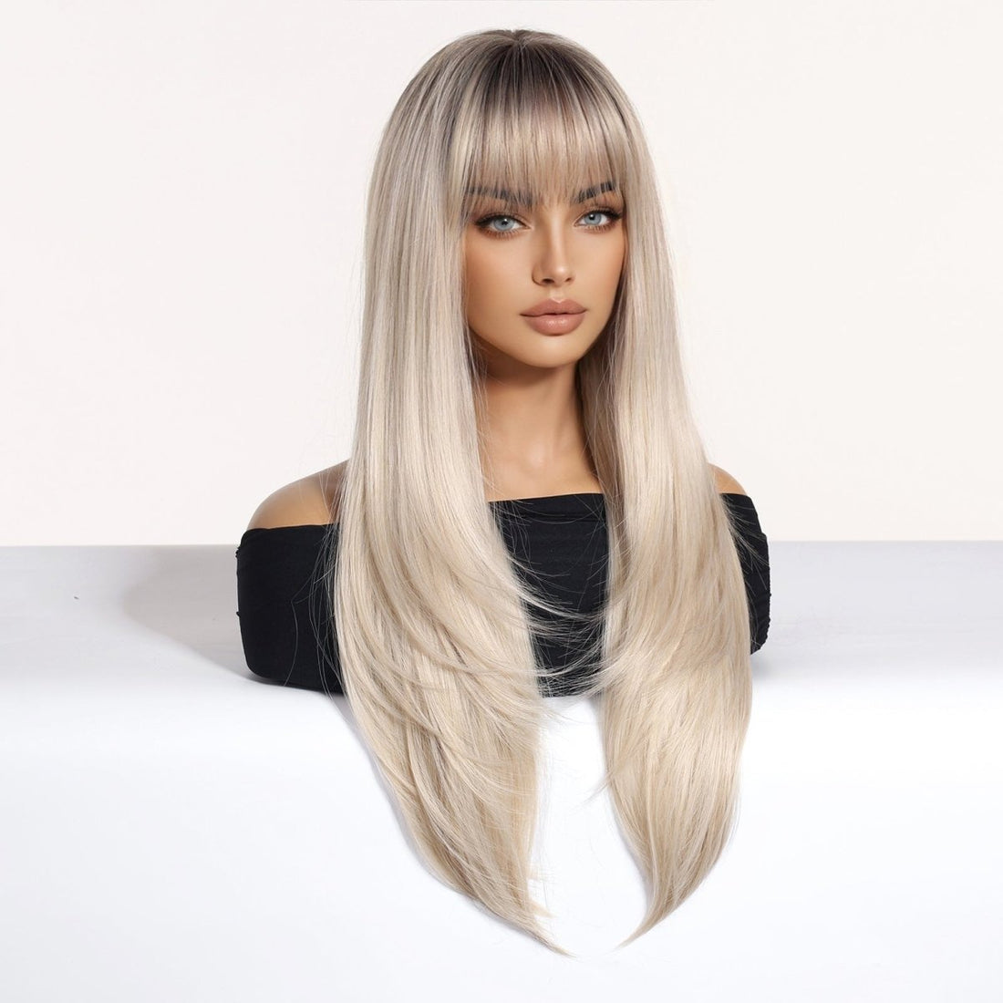Platinum Blonde &amp; Light Gold Wig - MARKETPLACE - Milk &amp; Honey Wigs