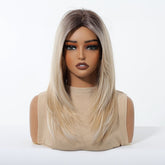 Platinum Blonde with Shadow Roots Wig - MARKETPLACE - Milk & Honey Wigs