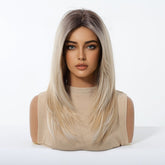Platinum Blonde with Shadow Roots Wig - MARKETPLACE - Milk & Honey Wigs