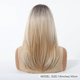 Platinum Blonde with Shadow Roots Wig - MARKETPLACE - Milk & Honey Wigs