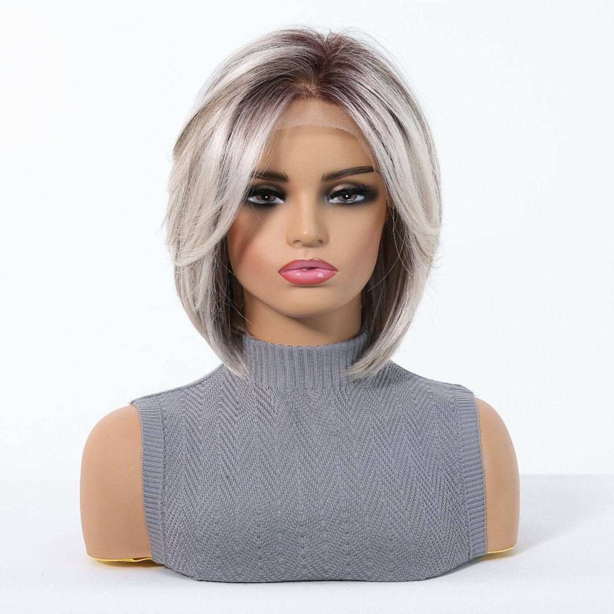 Platinum Bob 13x6 Lace Front Wig - MARKETPLACE - Milk &amp; Honey Wigs
