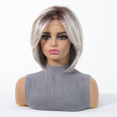 Platinum Bob 13x6 Lace Front Wig - MARKETPLACE - Milk & Honey Wigs