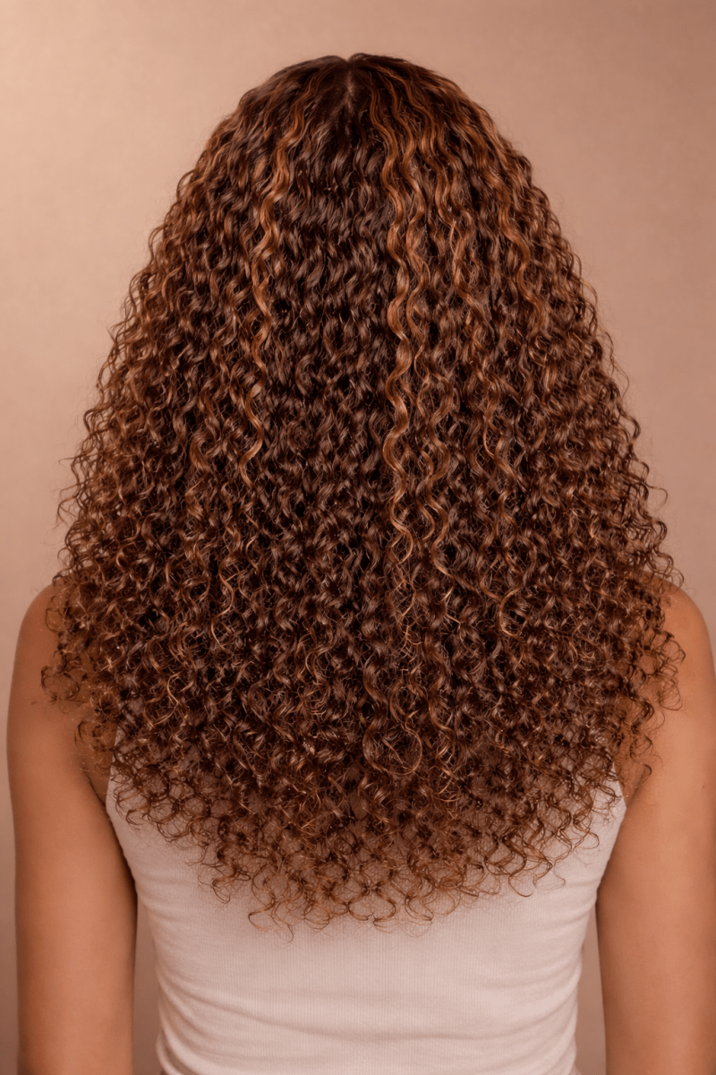 RAW CURL - Mixed Brown - Human Hair Wig | Milk &amp; Honey Wigs