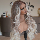 ROBBIE Beach Blonde 13x4 Lace Front Wig - Milk & Honey Wigs