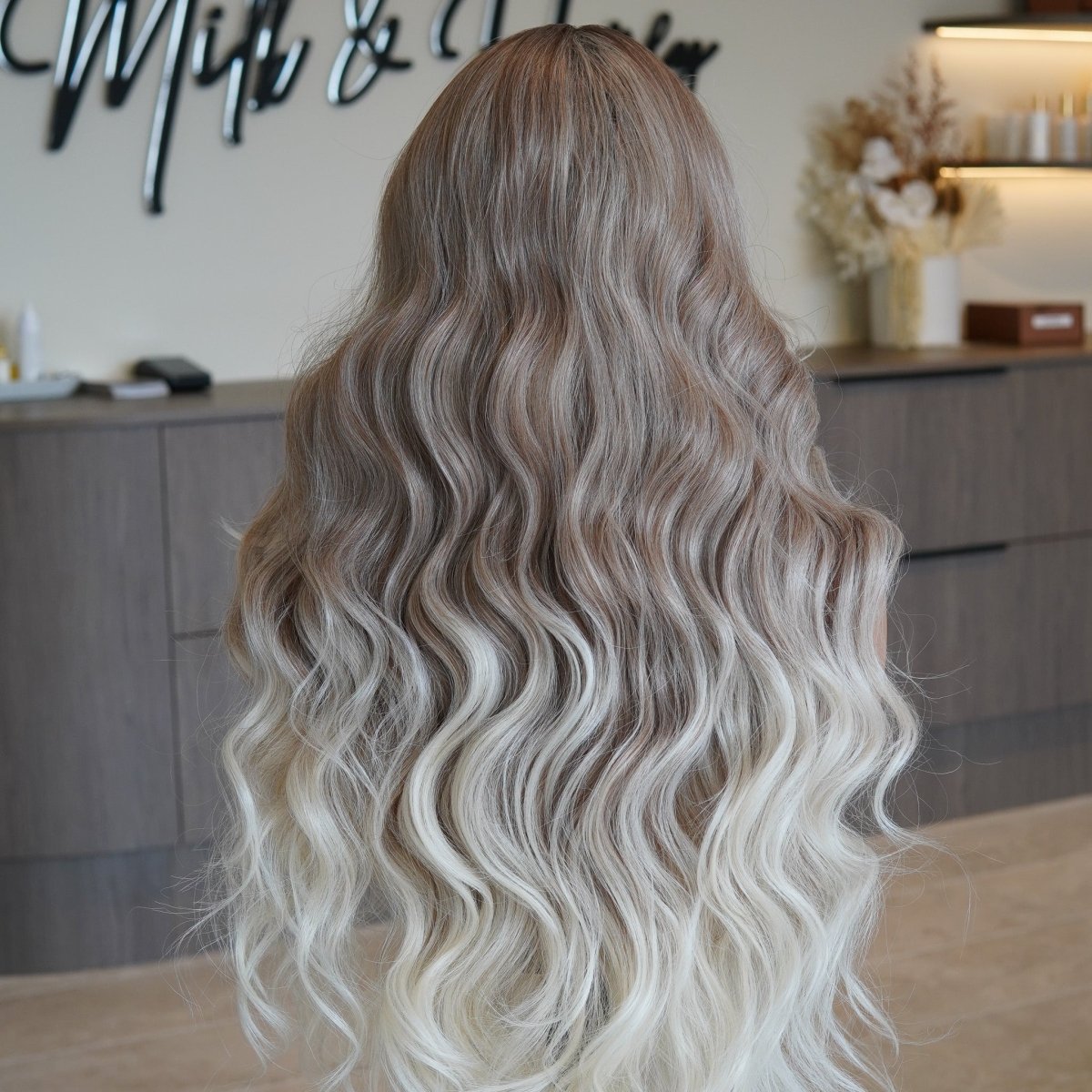 ROBBIE Beach Blonde 13x4 Lace Front Wig - Milk &amp; Honey Wigs