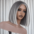 ROE BOB - Salt & Pepper - Human Hair Wig - Milk & Honey Wigs