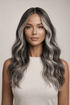 ROE - Salt & Pepper - Human Hair Wig - Milk & Honey Wigs