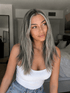 ROE - Salt & Pepper - Human Hair Wig - Milk & Honey Wigs