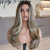 ROME Mocha Lace Front Wig - Milk & Honey Wigs