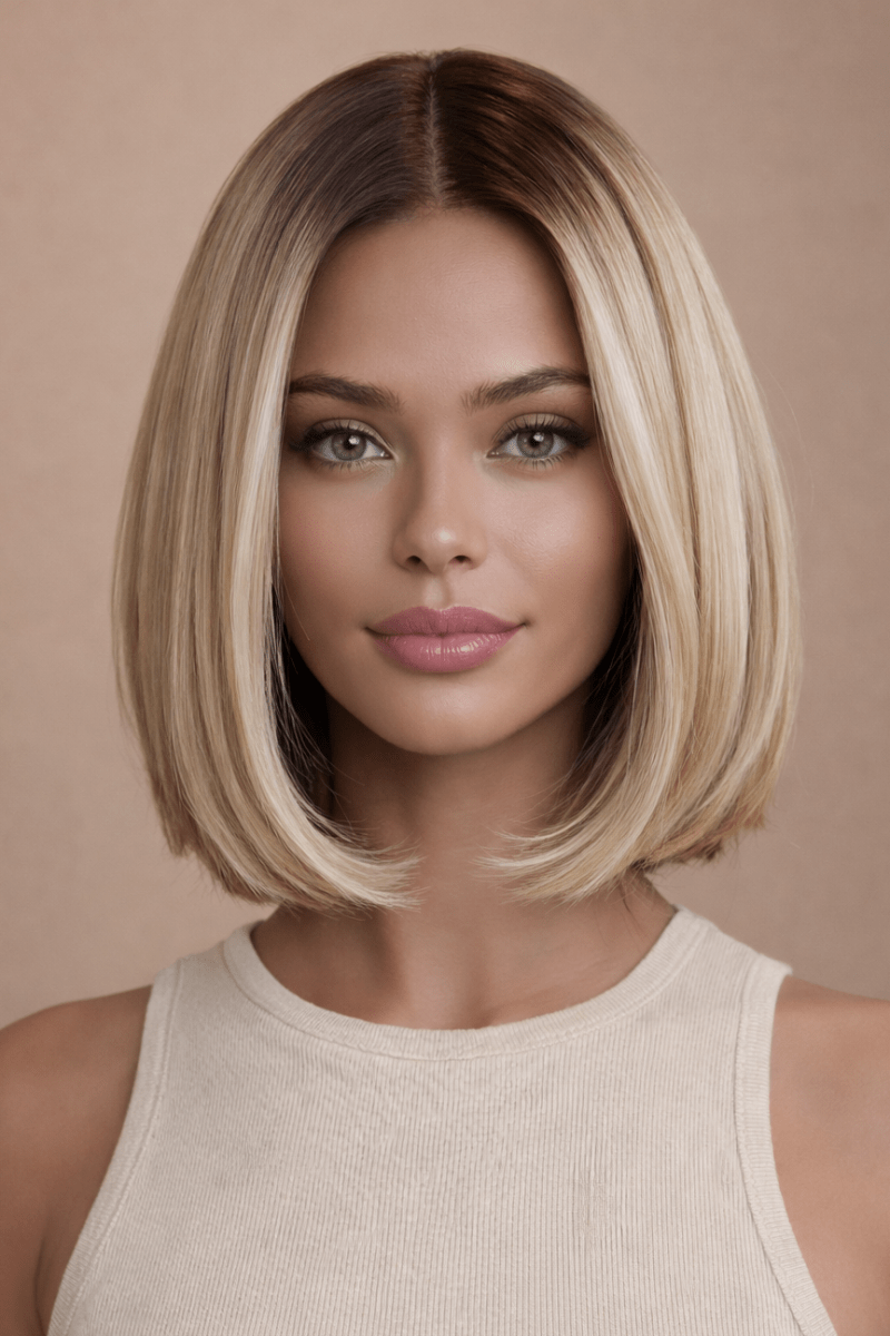 ROMY - Ombre Blonde - Lace Front Wig - Milk &amp; Honey Wigs