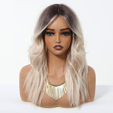 Rooted Platinum Blonde Wig – Soft Waves wig - MARKETPLACE - Milk & Honey Wigs