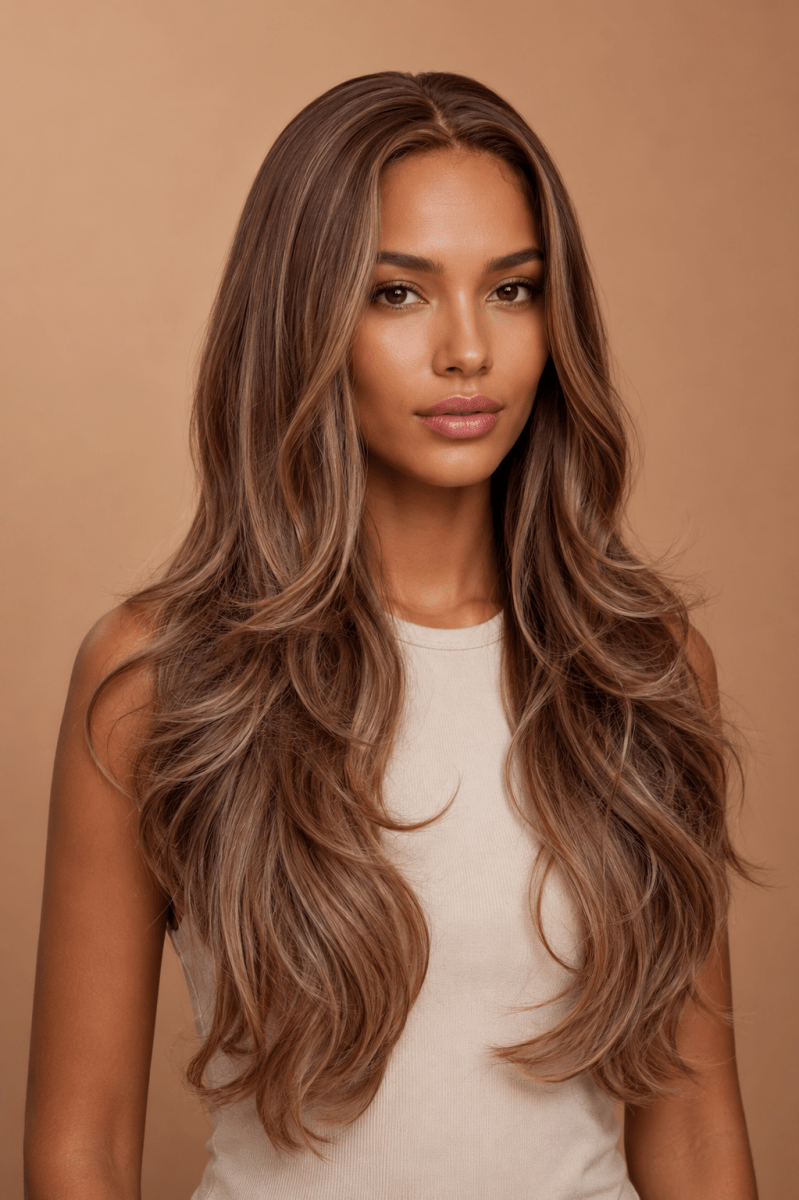 ROSIE - Chocolate - Lace Front Wig - Milk &amp; Honey Wigs