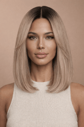 SABRINA - Caramel Blonde - Lace Front Wig - Milk & Honey Wigs