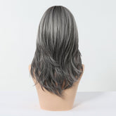 Salt and Pepper Layered Wig - MARKETPLACE - Milk & Honey Wigs