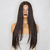 SAMIRA Brown Lace Front Wig - Milk & Honey Wigs