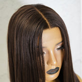 SAMIRA Brown Lace Front Wig - Milk & Honey Wigs