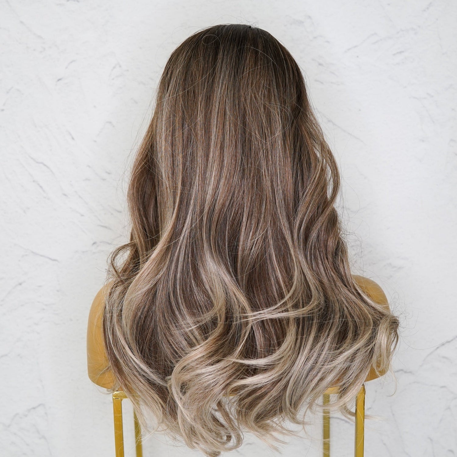 SAMMY Ombre Fringe Wig - Milk &amp; Honey Wigs