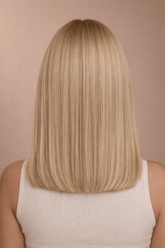 SAMPLE - Bronde Fringe - Human Hair Wigs | Milk & Honey Wigs